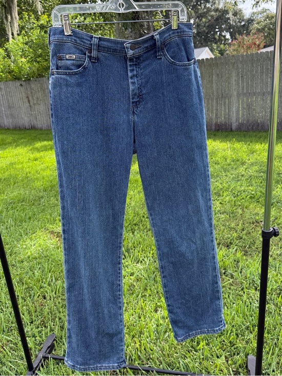 Lee Denim - Lee at waist Straight Leg Women's Jeans - Blue